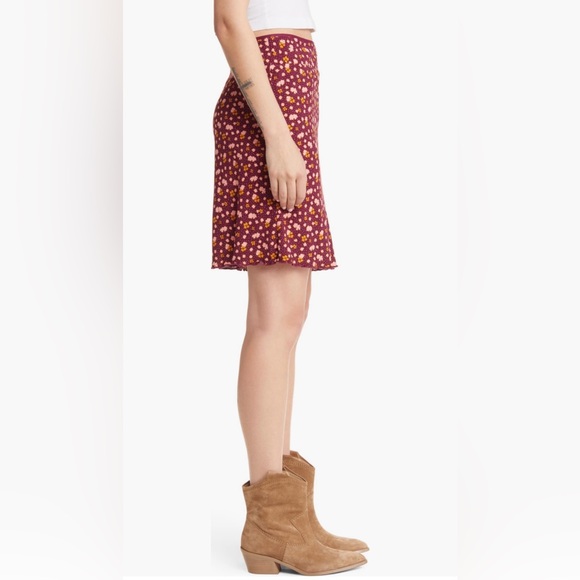 NWOT Free People IRL Floral Skirt Size 2 - Picture 4 of 10